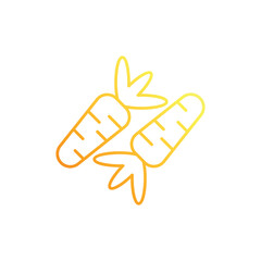 Carrots icon design