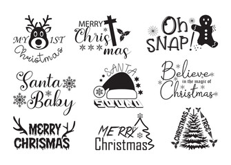  Christmas vector,  Christmas clipart,  Christmas silhouette