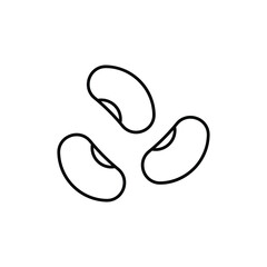 Green beans icon design