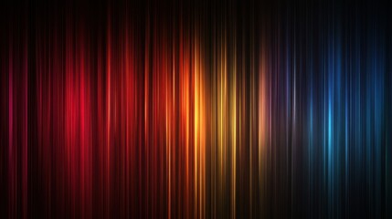 Vibrant Vertical Stripes with Colorful Gradient Background Design