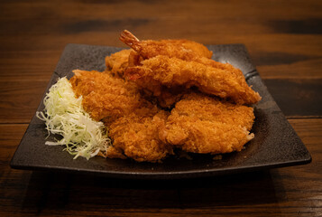 エビフライとコロッケ