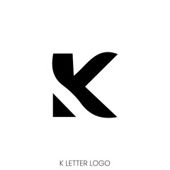 K lettern logo design 