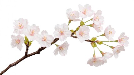 Delicate Cherry Blossom Branch