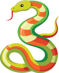 Naklejka premium snake vector