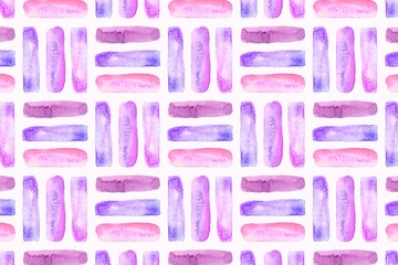 Watercolor background, geometric bright colorful design