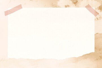 Coffee stain frame, paper texture design