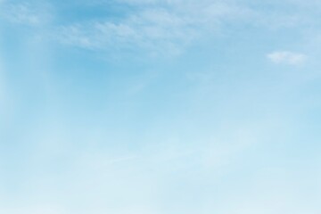 Beautiful blue sky background, nature photo