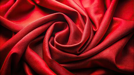 Obraz premium Abstract Red Fabric Texture, Architectural Photography, Luxurious Background