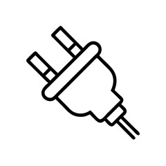 electric plug icon design