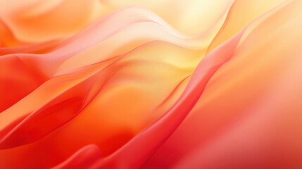 Obraz premium Subtle transitions of soft red and orange in a fluid gradient, offering a modern and dynamic business template.