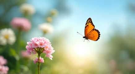 butterfly on a flower