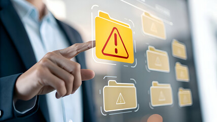 Cybersecurity Risk Warning: Digital Data Protection and Threat Detection