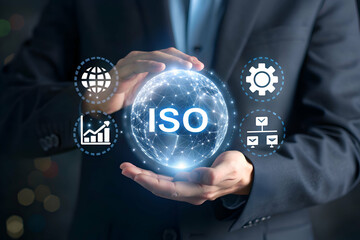 ISO Certification and Quality Standards Concept – Business Compliance and Global Standards
