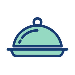 food tray icon design