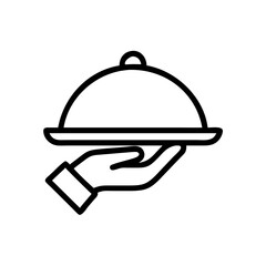 food tray icon design