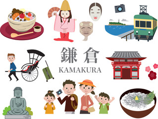 神奈川　鎌倉　観光　旅行　
