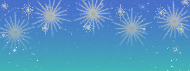 Elegant fireworks in a dreamy twilight sky with glowing stars and constellations. Perfect for festive backgrounds, celebrations, and celestial-themed designs.