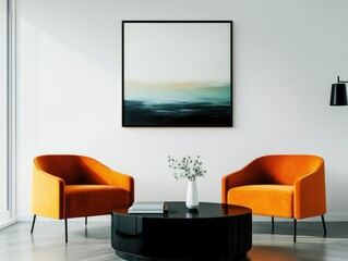 Contemporary Living Room Art