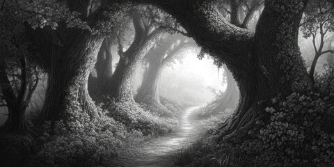Enchanted Forest Pathway