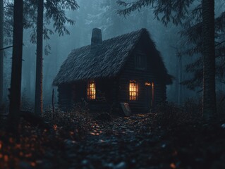 Cabin in the Woods - Cozy Hideout Amidst Nature's Mystery