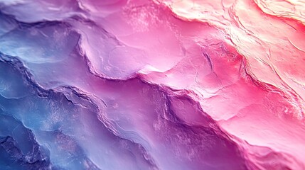 Naklejka premium Abstract holographic background in pale violet, pink, and mint with scratches. A trendy and real texture.