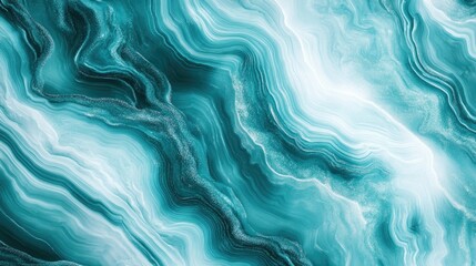 Fototapeta premium Ocean Marble Granite Wallpaper