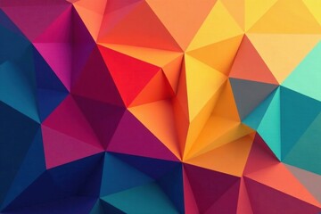 Fototapeta premium Geometric shapes intersect, creating complex layered forms, texture, grid