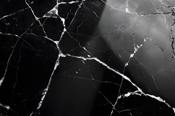 Black and White Marble Texture for Design and Background Concepts