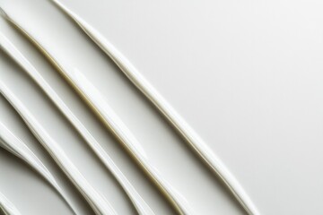Smooth, flowing lines create serene composition, enhancing minim