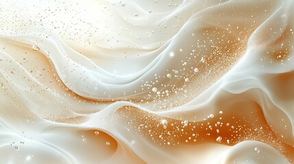 An abstract background with water circles and gentle round waves in light sandy shades, ideal for wellness banners, medical forms, spa promotions, disease prevention flyers, and as a backdrop 