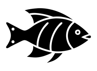 Illustration of a fish isolated on a white background