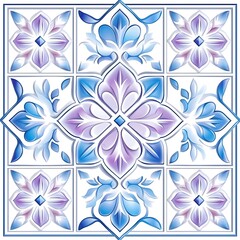 A seamless modern Thai pattern featuring chic designs and vibrant colors suitable for contemporary advertising campaigns, captured at professional quality,