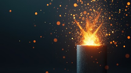 trophy 3D Animated 3D trophy with glowing effects, adding a touch of magic and excitement