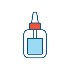 Obraz premium Organic Oil vector icon