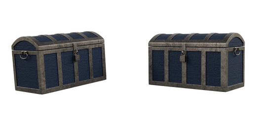 Treasure Chest isolated on white