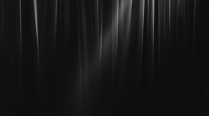 a black screen with curtain dark background