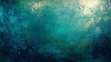 Vivid abstract design with petrol teal and green gradient