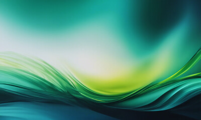 Black dark blue green emerald petrol teal lime yellow white abstract background. Color gradient ombre blend.