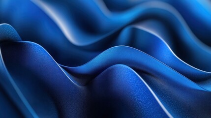 Obraz premium Abstract Blue Waves