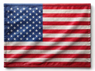 Obraz premium USA Flag Border - Clipping Path - Product Photography