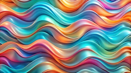 abstract background waves texture layered texture cyan gold silk like