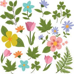 Floral Flower Full Color Pattern