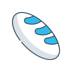 Baguette vector icon