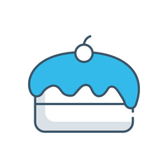 Pastry vector icon