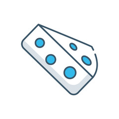 Cheese vector icon