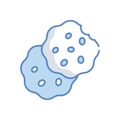 Biscuit vector icon