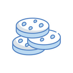 Cookie vector icon