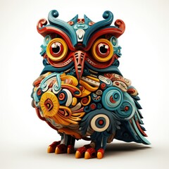 Fototapeta premium Mythical Creature from Polish Folklore in an Intricate Vector Illustration