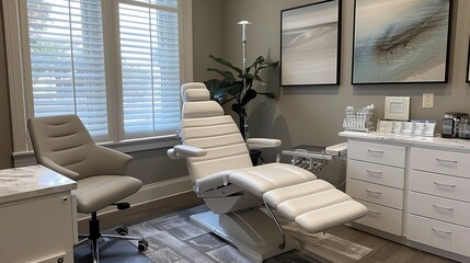 Modern Medical Spa Treatment Room Interior Design