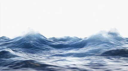 Fototapeta premium Floating White Fog Effect: Floating white fog effect isolated on transparent background,